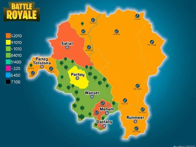 Battle Royale Tier Map